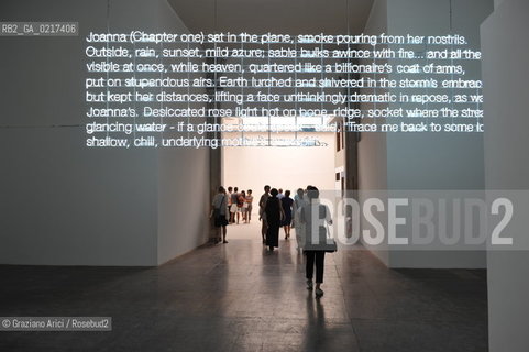 Venice 26/08/2010 -  12 Architecture Biennale: Palazzo delle Esposizioni: Cerith Wyn Evans/UK and Johanna (Chapter One)  -  Architettura architetti ©Graziano Arici/Rosebud2