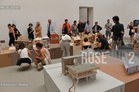 Venice 26/08/2010 -  12 Architecture Biennale: Palazzo delle Esposizioni - Atelier Bow-Wow: House Behaviorlogy -  Architettura architetti giardini ©Graziano Arici/Rosebud2