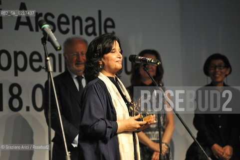 Venice 26/08/2010 -  12 Architecture Biennale: Palazzo delle Esposizioni - Golden Lion for the best National Participation to the Kingdom of Bahrain (Artiglierie dell’Arsenale) Reclaim Bahrain Urban Research Team (Tamadher Al Fahal; Muna Yateem; Fay Al Khalifa; Deena Ashraf; Fatema Al-Hammadi; Mohammed Al-Qari); LAPA (Harry Gugger; Leopold Banchini; Simon Chessex; Russell Loveridge; Ning Liu) and Camille Zakharia (photographer and engineer) and Mohammed Bu Ali (producer) -  Architettura architetti giardini leone oro carriera ©Graziano Arici/Rosebud2