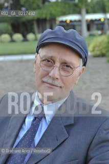 Venice 3/09/10 - The writer Antonio Pennacchi in the Venice Lido Beach letteratura ©Graziano Arici/Rosebud2
