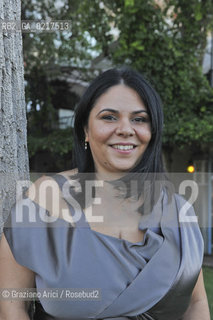 Venice 3/09/10 - The writer Michela Murgia in the Venice Lido Beach letteratura ©Graziano Arici/Rosebud2