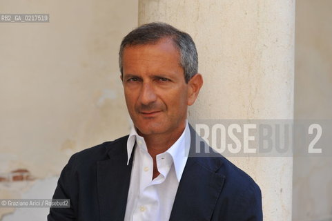 Venice 4/09/10 - The writer Gianrico Carofiglio letteratura ©Graziano Arici/Rosebud2