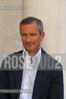 Venice 4/09/10 - The writer Gianrico Carofiglio letteratura ©Graziano Arici/Rosebud2