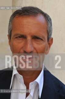 Venice 4/09/10 - The writer Gianrico Carofiglio letteratura ©Graziano Arici/Rosebud2