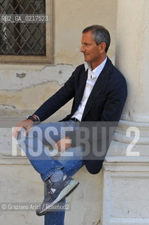 Venice 4/09/10 - The writer Gianrico Carofiglio letteratura ©Graziano Arici/Rosebud2