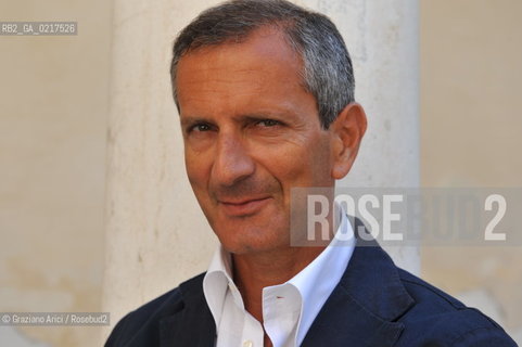 Venice 4/09/10 - The writer Gianrico Carofiglio letteratura ©Graziano Arici/Rosebud2