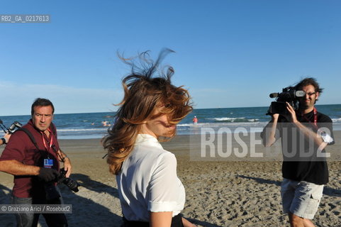Venice 31/09/10 - 67th Venice International Film Festival : The Festival Godmother the actress Isabella Ragonese ©Graziano Arici/Rosebud2