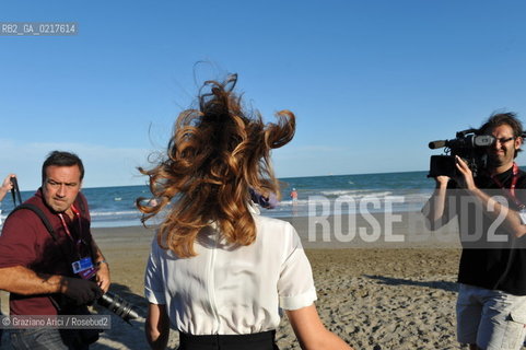 Venice 31/09/10 - 67th Venice International Film Festival : The Festival Godmother the actress Isabella Ragonese ©Graziano Arici/Rosebud2