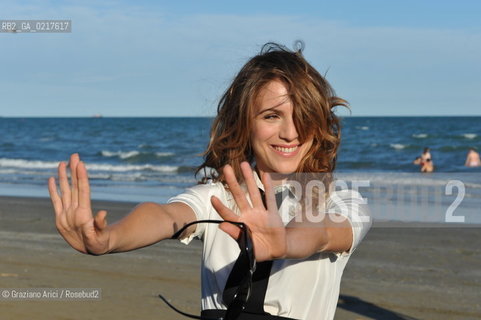 Venice 31/09/10 - 67th Venice International Film Festival : The Festival Godmother the actress Isabella Ragonese ©Graziano Arici/Rosebud2