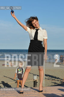 Venice 31/09/10 - 67th Venice International Film Festival : The Festival Godmother the actress Isabella Ragonese ©Graziano Arici/Rosebud2