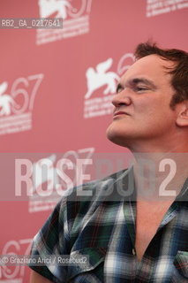 67th Venice International Film Festival - Presentation of the VENEZIA 67 Jury.The President Quentin Tarantino
