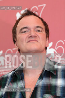 67th Venice International Film Festival - Presentation of the VENEZIA 67 Jury.The President Quentin Tarantino
