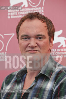 67th Venice International Film Festival - Presentation of the VENEZIA 67 Jury.The President Quentin Tarantino