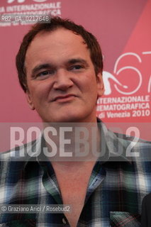 67th Venice International Film Festival - Presentation of the VENEZIA 67 Jury.The President Quentin Tarantino