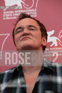 67th Venice International Film Festival - Presentation of the VENEZIA 67 Jury.The President Quentin Tarantino