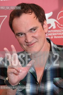 67th Venice International Film Festival - Presentation of the VENEZIA 67 Jury.The President Quentin Tarantino