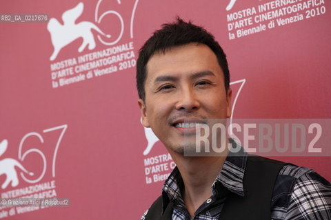 67th Venice International Film Festival - Venice September 1, 2010 - Film Jingwu Fengyun Chen Zhen (The legend of the fist: The Return of Chen Zhen - The actor Donnie Yen