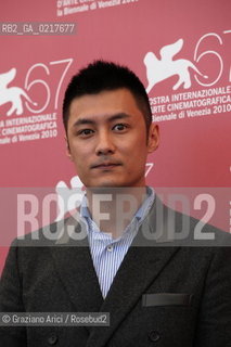 67th Venice International Film Festival - Venice September 1, 2010 - Film Jingwu Fengyun Chen Zhen (The legend of the fist: The Return of Chen Zhen - The actor Shawn Yue