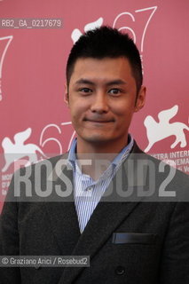 67th Venice International Film Festival - Venice September 1, 2010 - Film Jingwu Fengyun Chen Zhen (The legend of the fist: The Return of Chen Zhen - The actor Shawn Yue