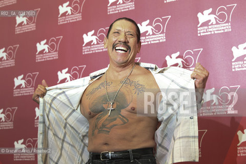 67th Venice International Film Festival - Venice September 1, 2010 - Film Machete - The actor Danny Trejo..