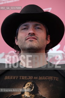 67th Venice International Film Festival - Venice September 1, 2010 - Film Machete - The director Robert Rodriguez