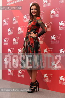 67th Venice International Film Festival - Venice September 1, 2010 - Film Machete - The actress Jessica Alba