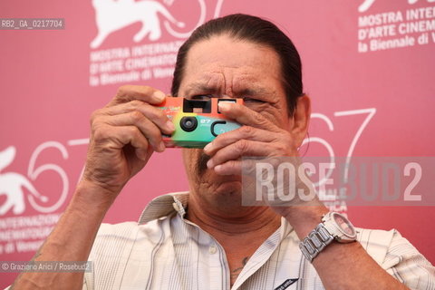 67th Venice International Film Festival - Venice September 1, 2010 - Film Machete - The actor Danny Trejo..