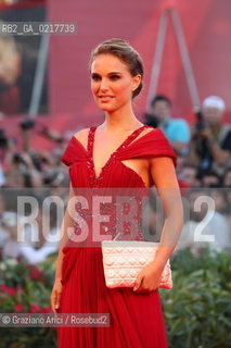 67th Venice International Film Festival - Venice September 1, 2010 - Red Carpet of the Film Black Swan - Actress Natalie Portman