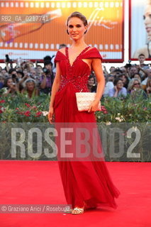 67th Venice International Film Festival - Venice September 1, 2010 - Red Carpet of the Film Black Swan - Actress Natalie Portman