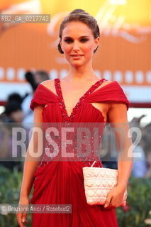 67th Venice International Film Festival - Venice September 1, 2010 - Red Carpet of the Film Black Swan - Actress Natalie Portman