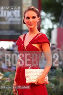 67th Venice International Film Festival - Venice September 1, 2010 - Red Carpet of the Film Black Swan - Actress Natalie Portman