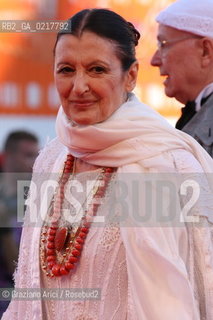 67th Venice International Film Festival - Venice September 1, 2010 - Red Carpet Opening Ceremony and film Black Swan - Italian dancer Carla Fracci