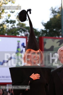 67th Venice International Film Festival - Venice September 1, 2010 - Red Carpet Opening Ceremony and film Black Swan - Marina Ripa di Meana 