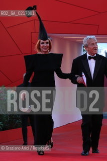 67th Venice International Film Festival - Venice September 1, 2010 - Red Carpet Opening Ceremony and film Black Swan - Marina Ripa di Meana 