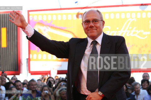 67th Venice International Film Festival - Venice September 1, 2010 - Red Carpet Opening Ceremony and film Black Swan - Italian actor Carlo Verdone