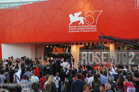 67th Venice International Film Festival - Venice September 1, 2010 - Red Carpet  - Festival Palace ©Graziano Arici/Rosebud2