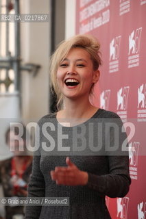 67th Venice International Film Festival - Venice September 2, 2010 - Photocall of the film Noruwei No Mori (Norvegian Wood) - The actress Rinko Kikuchi