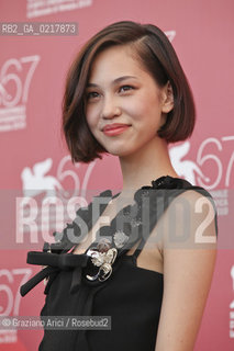 67th Venice International Film Festival - Venice September 2, 2010 - Photocall of the film Noruwei No Mori (Norvegian Wood) - The Kiko Mizuhara.