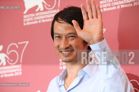 67th Venice International Film Festival - Venice September 2, 2010 - Photocall of the film Noruwei No Mori (Norvegian Wood) - The director Tran Anh Hung