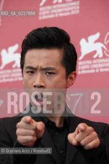 67th Venice International Film Festival - Venice September 2, 2010 - Photocall of the film Yong Xin Tiao - The actor Jiang Yi