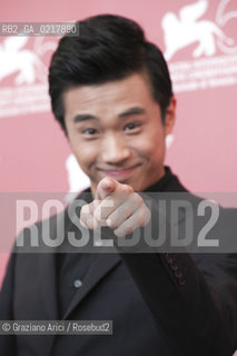 67th Venice International Film Festival - Venice September 2, 2010 - Photocall of the film Yong Xin Tiao - The actor Jiang Yi