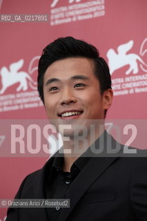 67th Venice International Film Festival - Venice September 2, 2010 - Photocall of the film Yong Xin Tiao - The actor Jiang Yi