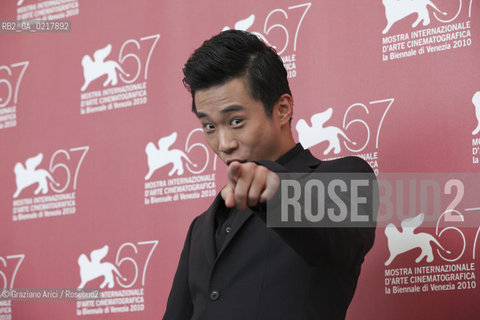 67th Venice International Film Festival - Venice September 2, 2010 - Photocall of the film Yong Xin Tiao - The actor Jiang Yi