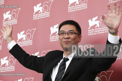 67th Venice International Film Festival - Venice September 2, 2010 - Photocall of the film Yong Xin Tiao - The director Stanley Kwan