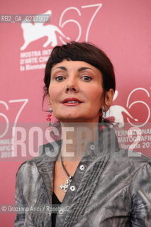 67th Venice International Film Festival - Venice September 2, 2010 - Photocall of the film Se hai una montagna di neve, tienila allombra - The director Elisabetta Sgarbi