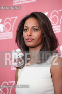67th Venice International Film Festival - Venice September 2, 2010 - Photocall of the film Miral - The Screenwriter Rula Jebreal