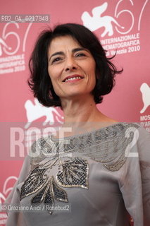 67th Venice International Film Festival - Venice September 2, 2010 - Photocall of the film Miral - The actress Hiam Abbass