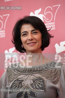67th Venice International Film Festival - Venice September 2, 2010 - Photocall of the film Miral - The actress Hiam Abbass