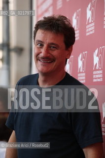 67th Venice International Film Festival - Venice September 2, 2010 - Photocall of the film La Pecora Nera - The actor Giorgio Tirabassi