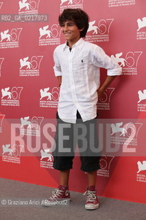 67th Venice International Film Festival - Venice September 2, 2010 - Photocall of the film La Pecora Nera - The actor Luigi Fedele